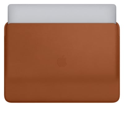 Apple MacBook Pro 16 Leather Sleeve Brown