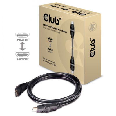 CLUB3D CAC-1360 HDMI cable HDMI Type A (Standard) Black