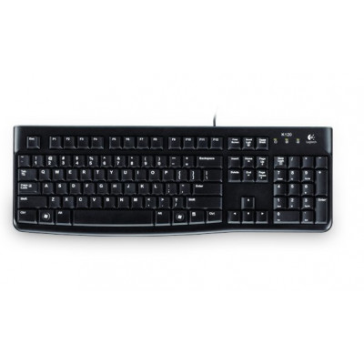 Logitech K120 for Business keyboard USB QWERTZ German Black