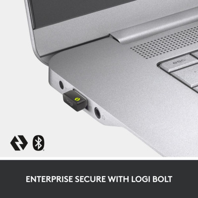 Logitech MX Keys combo for Business Gen 2 toetsenbord Inclusief muis RF-draadloos + Bluetooth QWERTY Spaans Grafiet