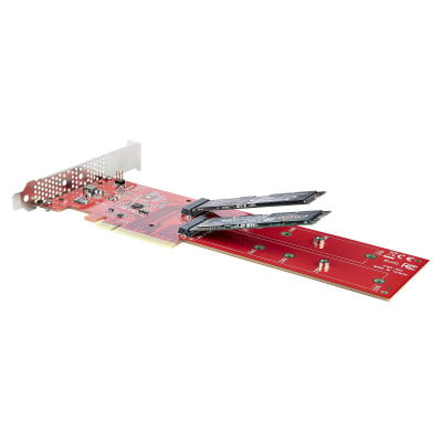 StarTech.com DUAL-M2-PCIE-CARD-B interface cards/adapter Internal