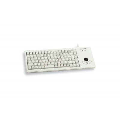 CHERRY XS Trackball clavier USB QWERTZ Allemand Gris