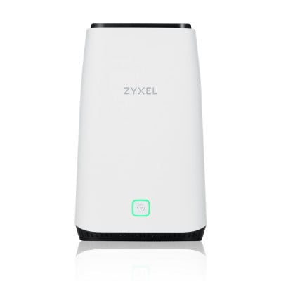 Zyxel FWA510 draadloze router Multi-Gigabit Ethernet Tri-band (2.4 GHz / 5 GHz / 5 GHz) 5G Zwart, Wit