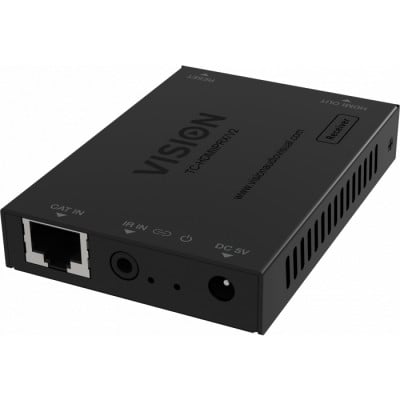 Vision TC-HDMIIPTX/V2 extension audio/video Émetteur AV Noir