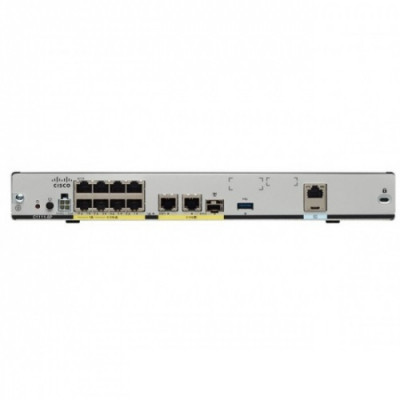 Cisco C1111X-8P bedrade router Gigabit Ethernet Grijs