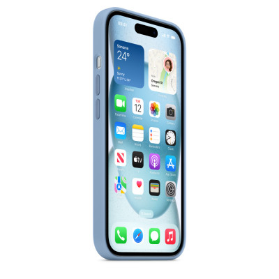 Apple MT0Y3ZM/A mobiele telefoon behuizingen 15,5 cm (6.1") Hoes Blauw