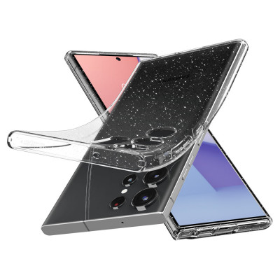Spigen Liquid Crystal Glitter coque de protection pour téléphones portables 17,3 cm (6.8") Housse Transparent
