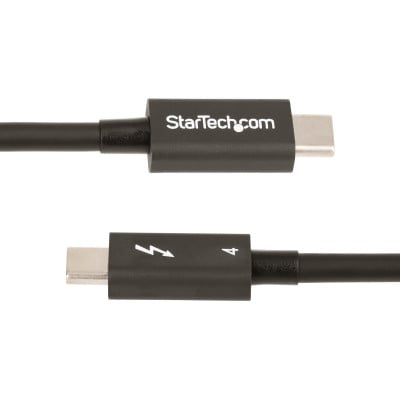 StarTech 1.6ft Thunderbolt 4 Cable 40Gbps 100W