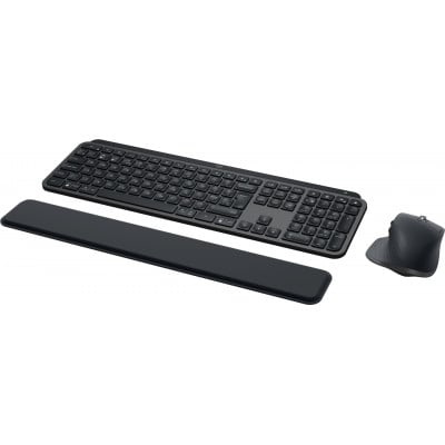 Logitech MX Keys S Combo clavier Souris incluse RF sans fil + Bluetooth QWERTY Anglais britannique Graphite